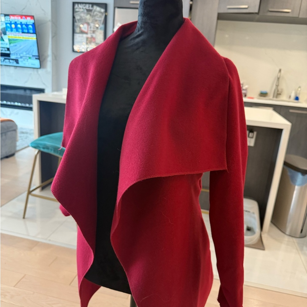 A Show stopper ! Size Small Red Coat